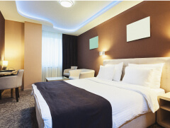 プリンスホテルやホテルレオパレスなどの宿泊施設